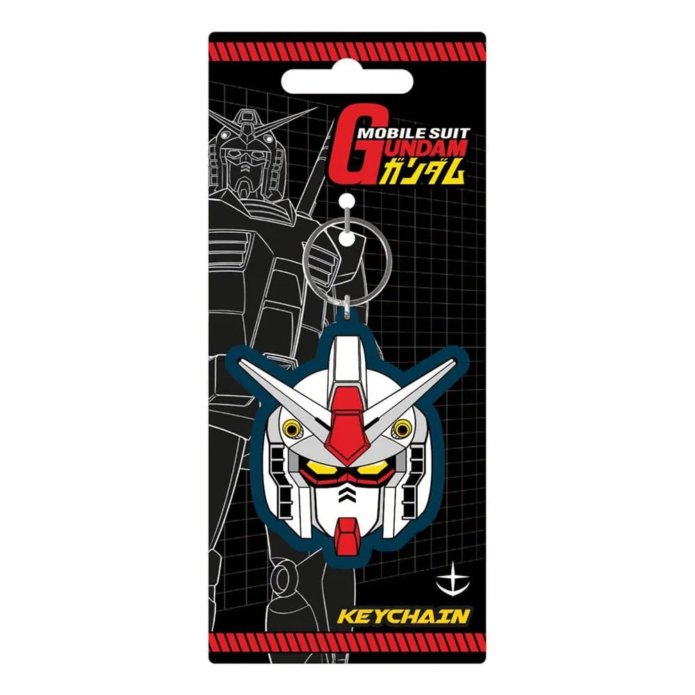 Mobile Suit Gundam Gummi-Schlüsselanhänger Model RX 78 2 - Smalltinytoystore