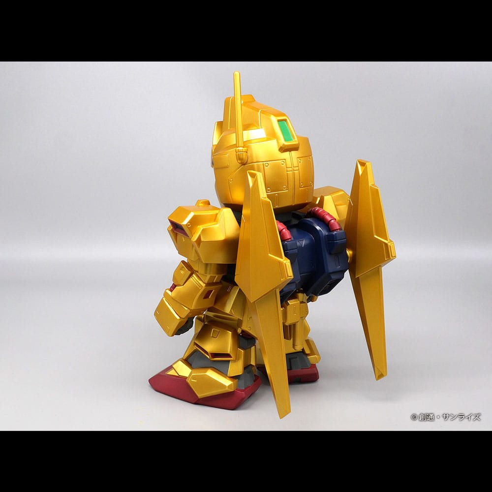 Mobile Suit Gundam Jumbo Sofbi Vinyl-Figur Hyakushiki Gold Ver. 30 cm - Smalltinytoystore
