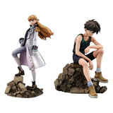 Mobile Suit Gundam Wing Alpha x Omega PVC Statue 1/8 Heero Yuy & Relena Peacecraft Set 30th Anniversary Repaint Ver. 14 cm - Smalltinytoystore