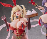 Moehime Union Statuen 1/4 Cheongsam Bunny Yuri & Stella 45 cm - Smalltinytoystore