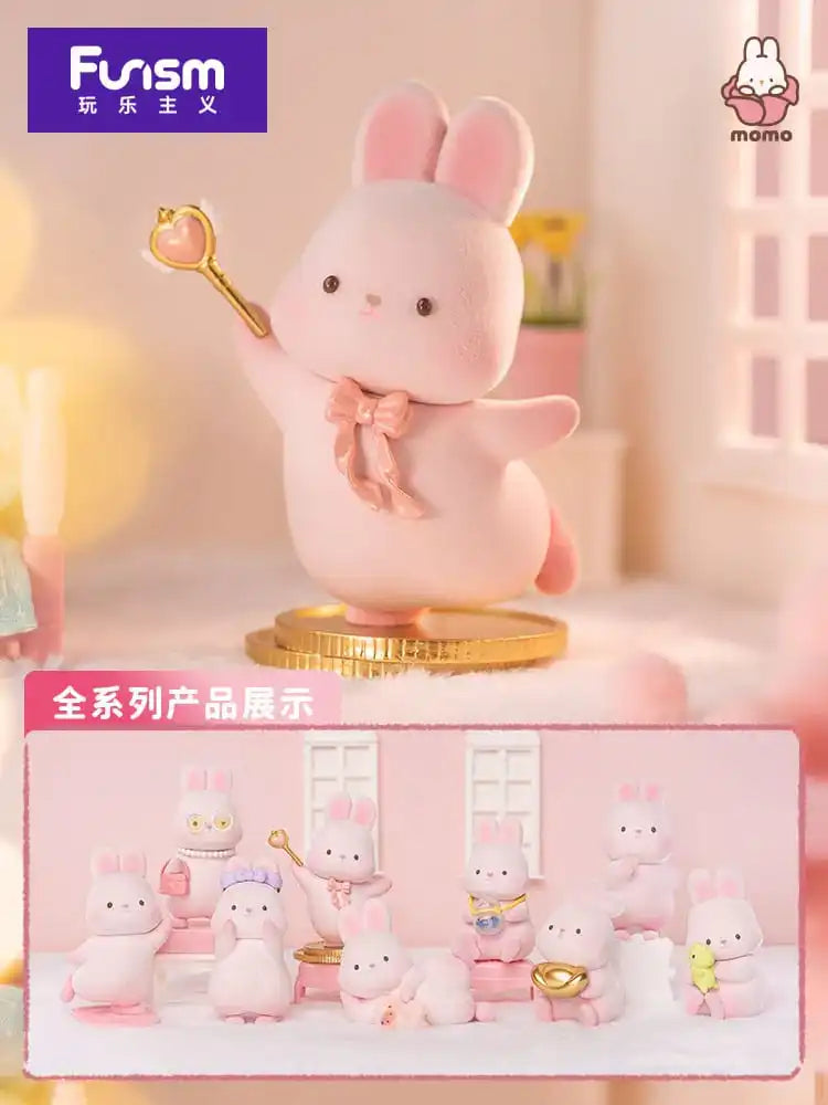 Momo Bunny Daily Series Minifiguren 10 cm Display (9) - Smalltinytoystore