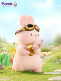 Momo Bunny Strawberry Town Series Minifiguren 10 cm Display (8) - Smalltinytoystore