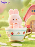 Momo Bunny Strawberry Town Series Minifiguren 10 cm Display (8) - Smalltinytoystore
