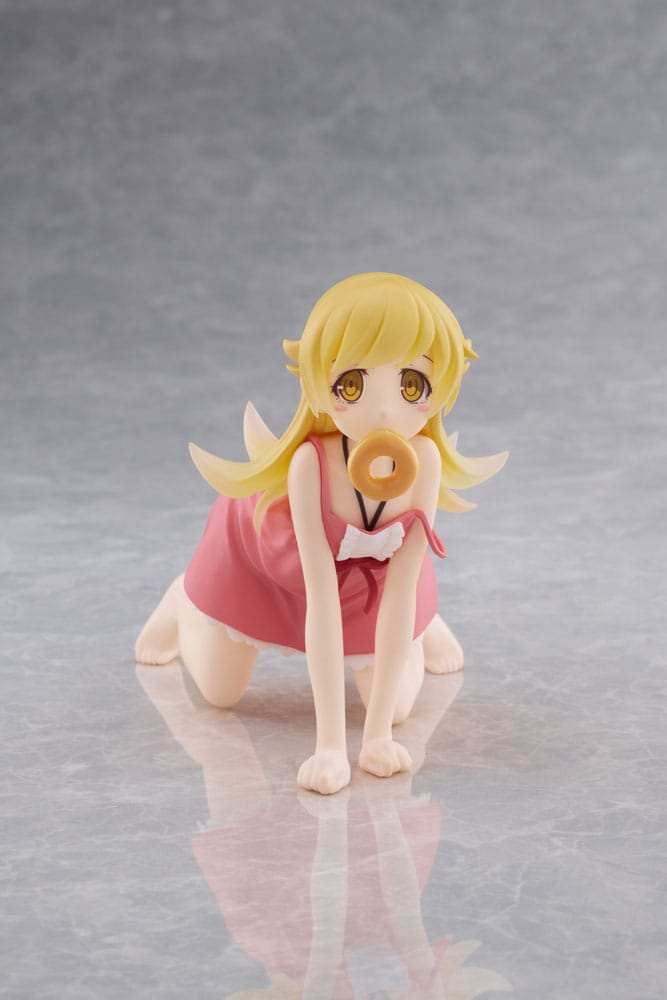 Monogatari Series: Off & Monster PVC Statue Desktop Cute Figure Shinobu Oshino 13 cm - Smalltinytoystore