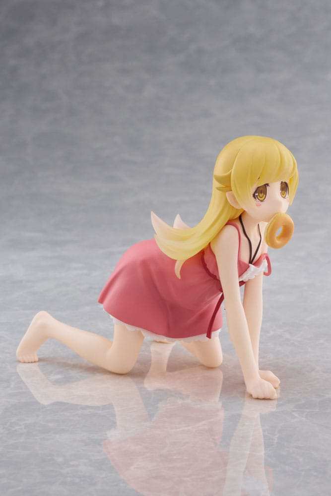 Monogatari Series: Off & Monster PVC Statue Desktop Cute Figure Shinobu Oshino 13 cm - Smalltinytoystore