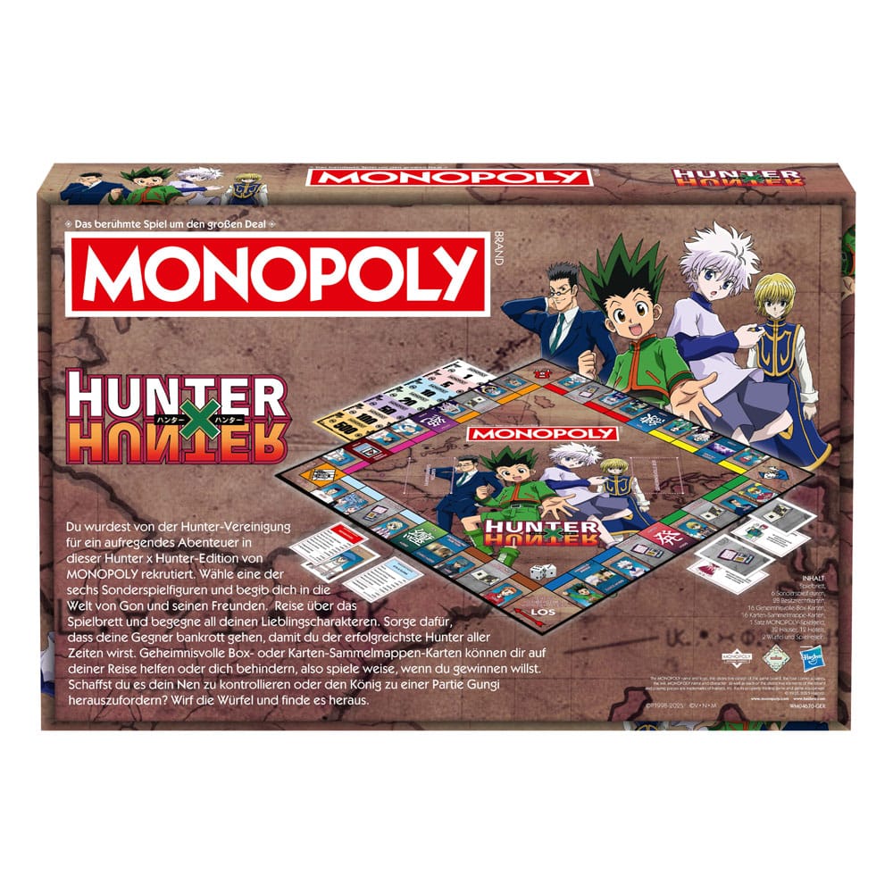 Monopoly Brettspiel Hunter x Hunter *Deutsche Version* - Smalltinytoystore