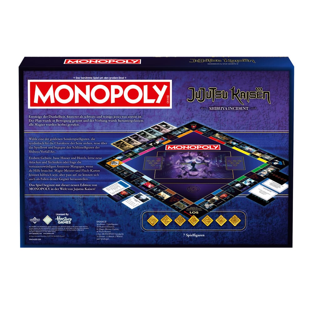Monopoly Brettspiel Jujutsu Kaisen Season 2 *Deutsche Version* - Smalltinytoystore