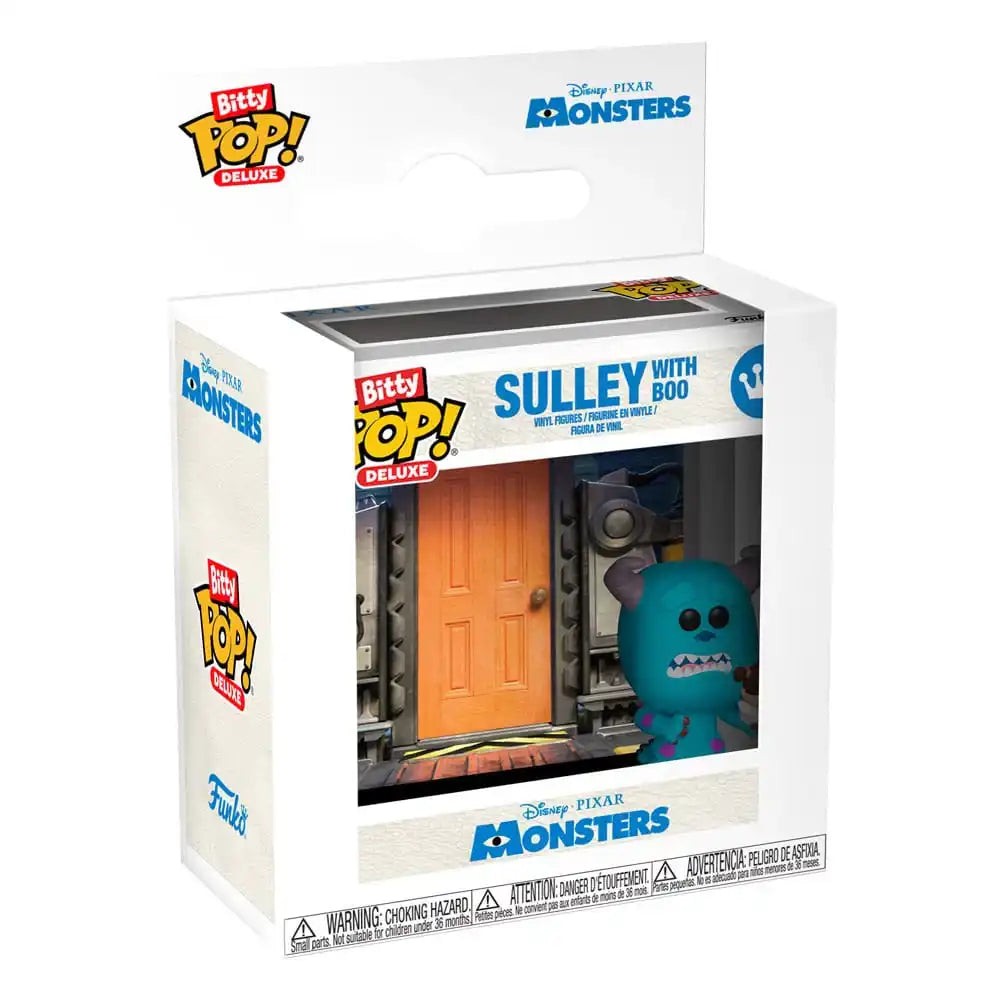 Monster AG POP! Deluxe Vinyl Figuren Sulley with Bo Display (12) 2,5 cm - Smalltinytoystore