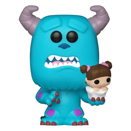 Monster AG POP! Deluxe Vinyl Figuren Sulley with Bo Display (12) 2,5 cm - Smalltinytoystore