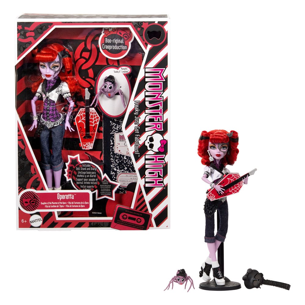 Monster High Boo-riginal Creeproduction Puppe Operetta 25 cm - Smalltinytoystore