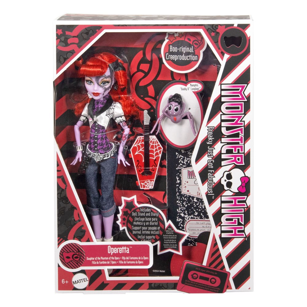 Monster High Boo-riginal Creeproduction Puppe Operetta 25 cm - Smalltinytoystore