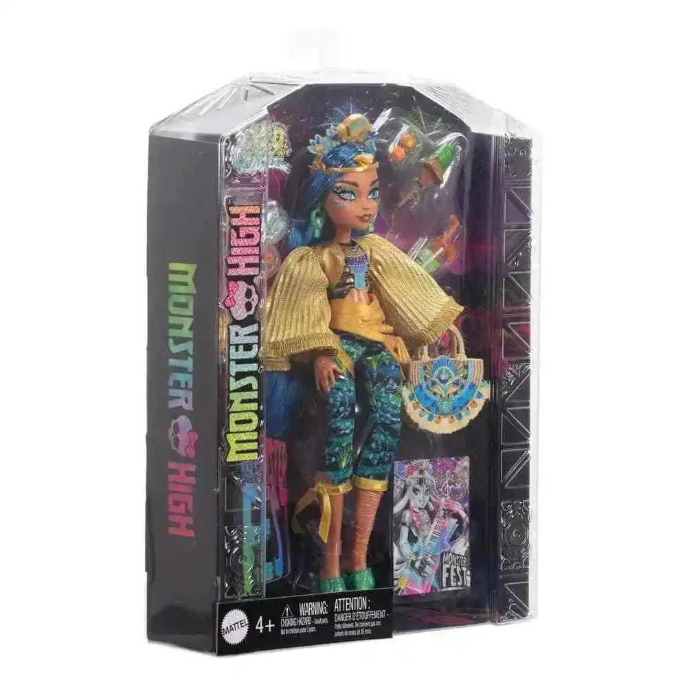 Monster High Puppe Cleo de Nile Monster Fest 25 cm - Smalltinytoystore