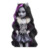 Monster High Reel Drama Puppe Clawdeen Wolf in Schwarzweiß - Smalltinytoystore