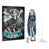 Monster High Reel Drama Puppe Frankie Stein Frankie Stein in Schwarzweiß - Smalltinytoystore
