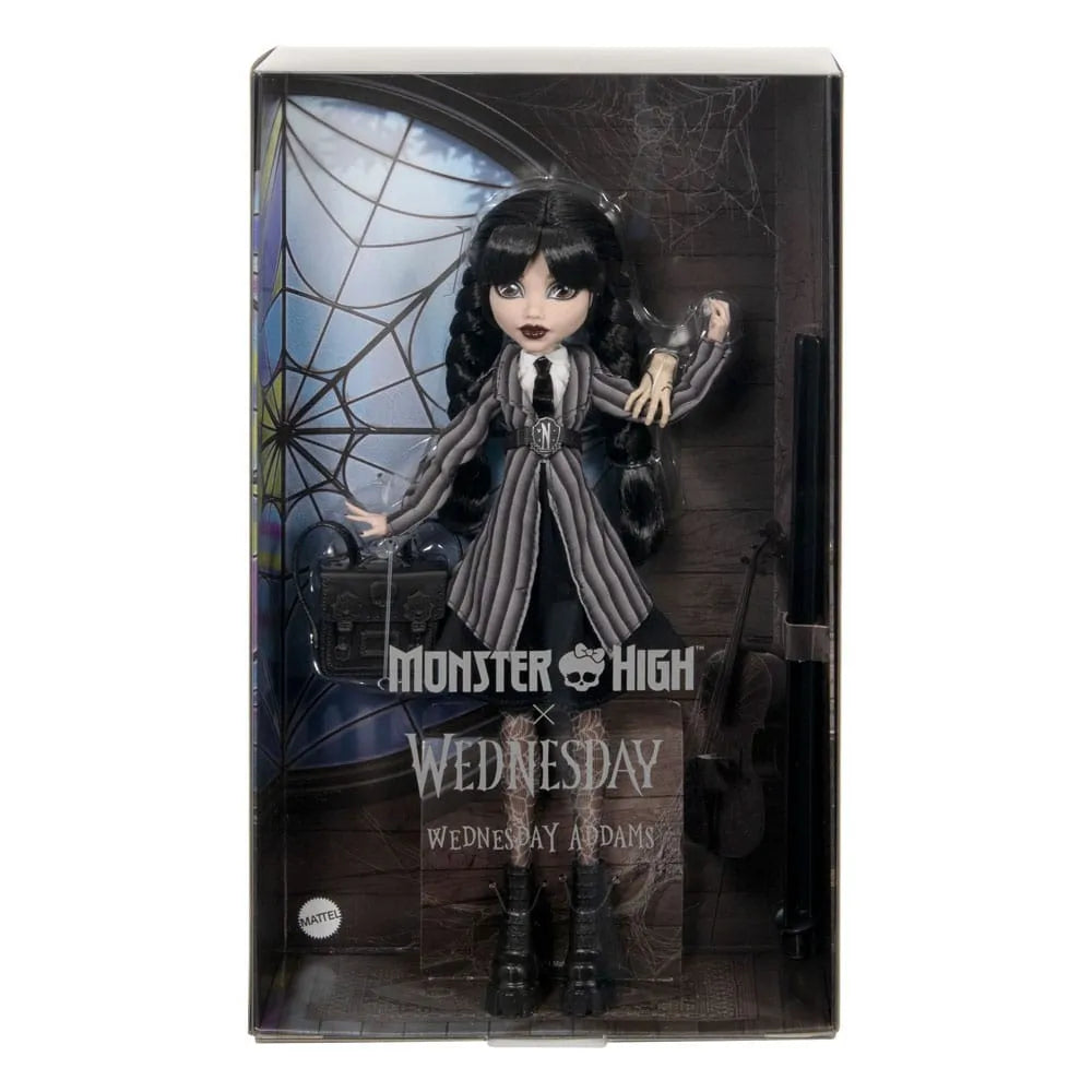 Monster High x Wednesday Puppe Wednesday Addams - Smalltinytoystore