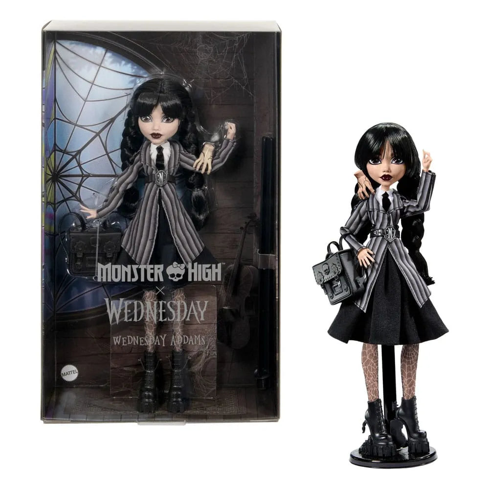 Monster High x Wednesday Puppe Wednesday Addams - Smalltinytoystore