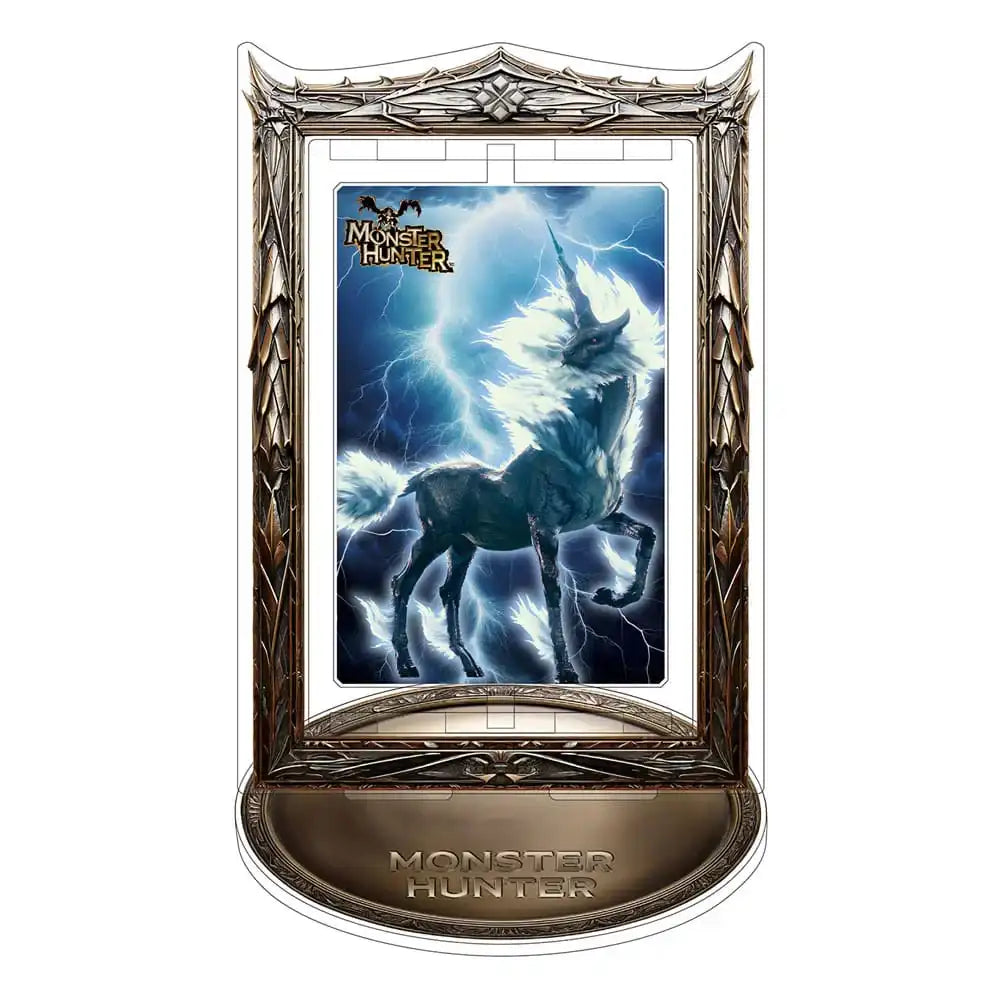 Monster Hunter Acrylic Stand Kirin Rotating 14 cm - Smalltinytoystore