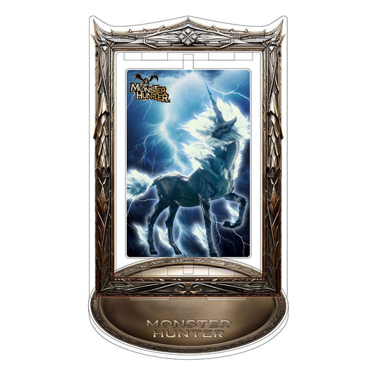 Monster Hunter Acrylic Stand Kirin Rotating 14 cm - Smalltinytoystore