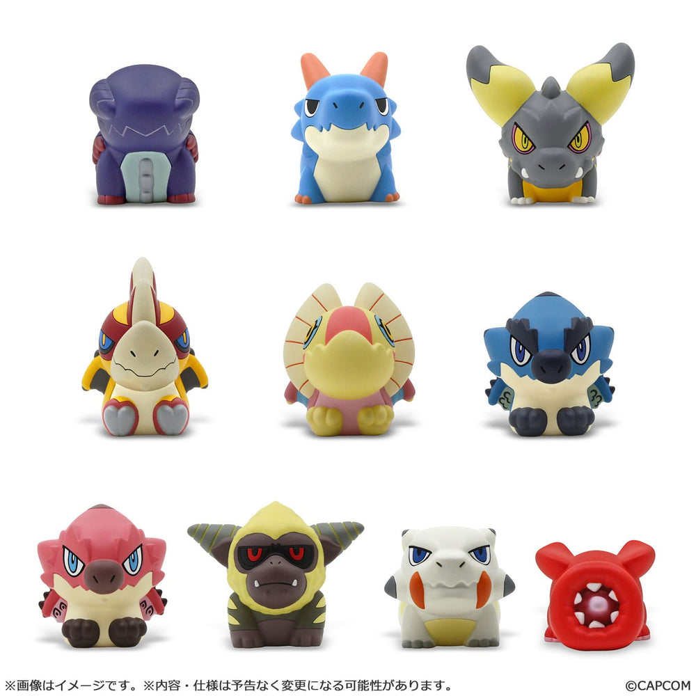 Monster Hunter Figure Builder Sammelfiguren 3 - 5 cm Finger Puppet Monster Hunter Vol. 2 (10) - Smalltinytoystore