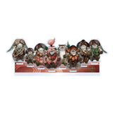 Monster Hunter Wilds Acrylic Stand Plumpeach Set 15 cm - Smalltinytoystore