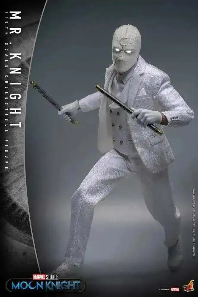 Moon Knight Actionfigur 1/6 Mr. Knight 29 cm HOT TOYS - Smalltinytoystore