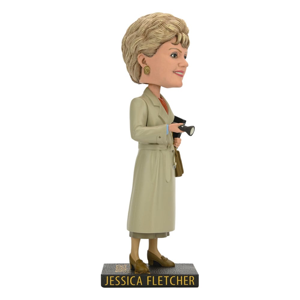 Mord ist ihr Hobby Head Knocker Jessica Fletcher 20 cm - Smalltinytoystore
