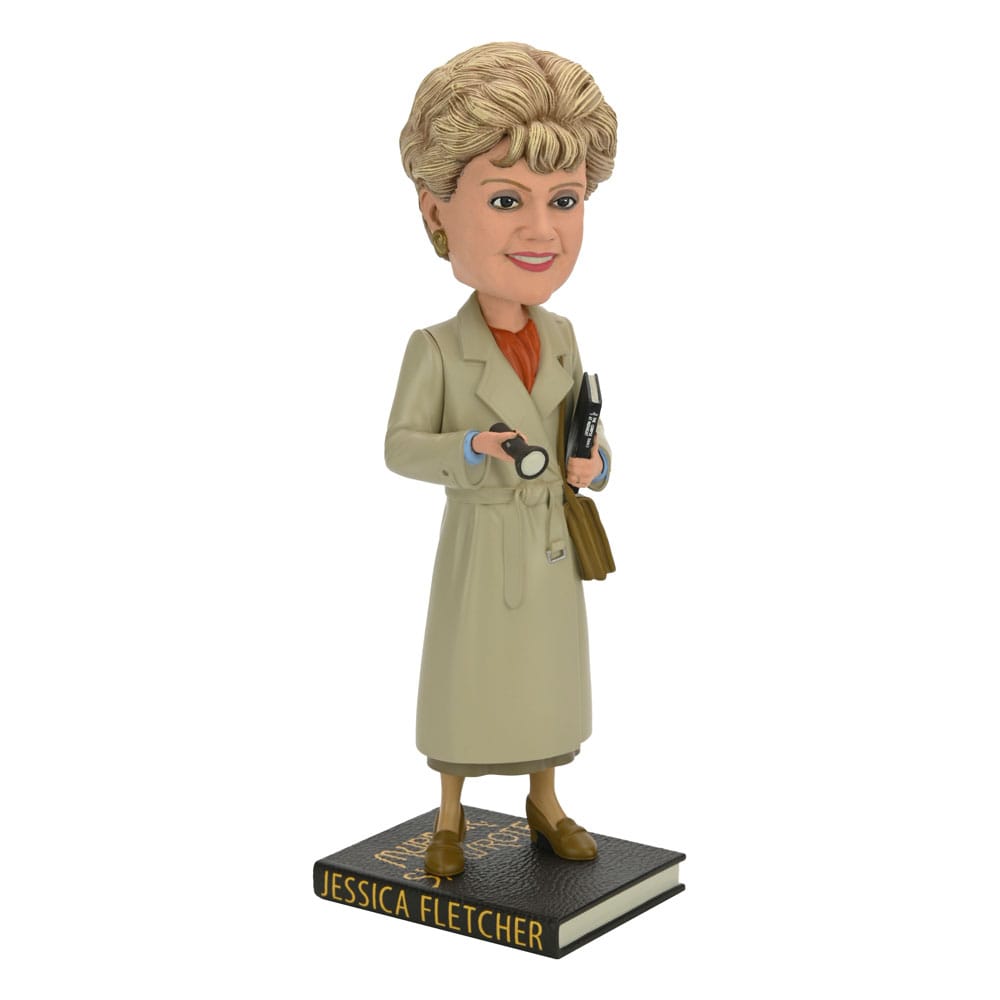 Mord ist ihr Hobby Head Knocker Jessica Fletcher 20 cm - Smalltinytoystore