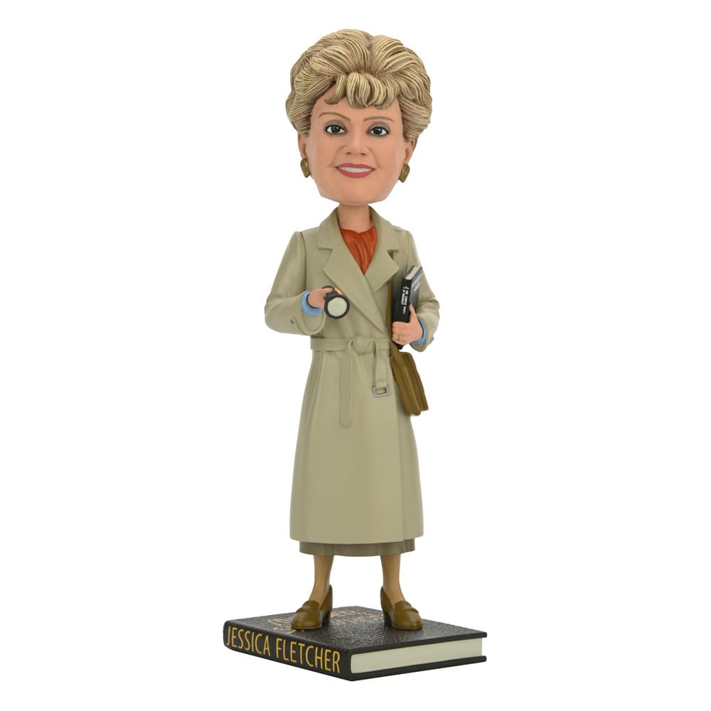 Mord ist ihr Hobby Head Knocker Jessica Fletcher 20 cm - Smalltinytoystore