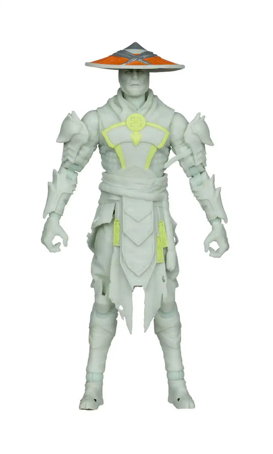 Mortal Kombat Actionfigur Glow in the Dark Edition Raiden (Gold Label) 18 cm - Smalltinytoystore