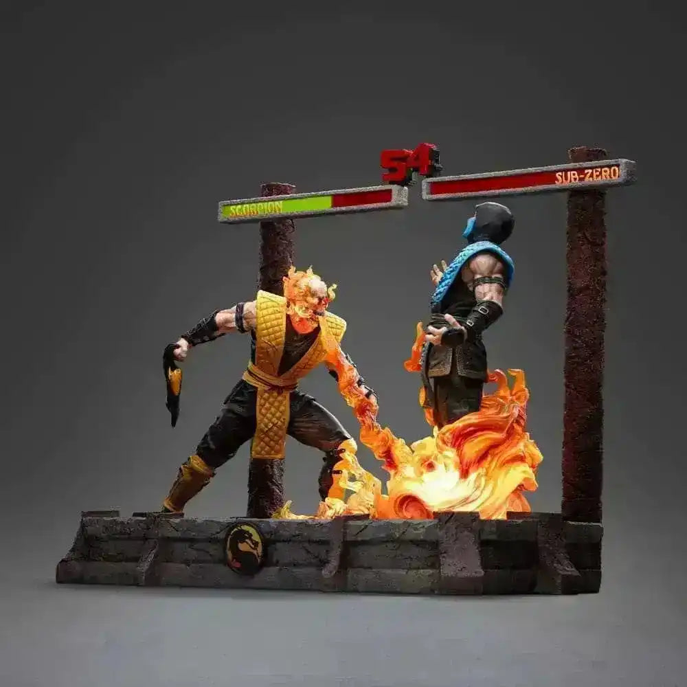 Mortal Kombat Deluxe Art Scale Statue 1/10 Scorpion Fatality 27 cm - Smalltinytoystore