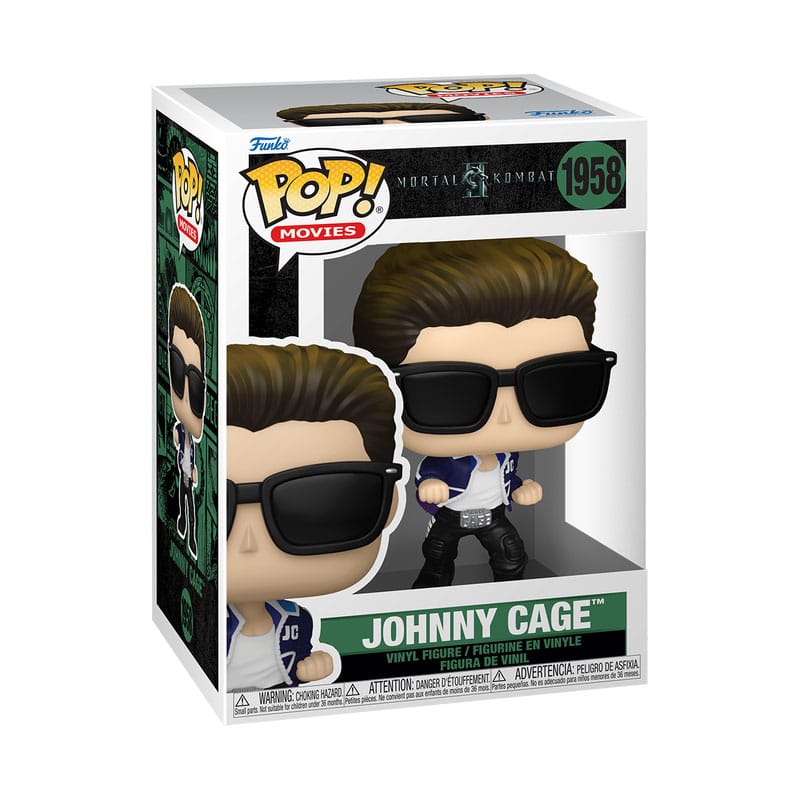Mortal Kombat II (2026) POP! Games Vinyl Figur Johnny Cage 9 cm - Smalltinytoystore