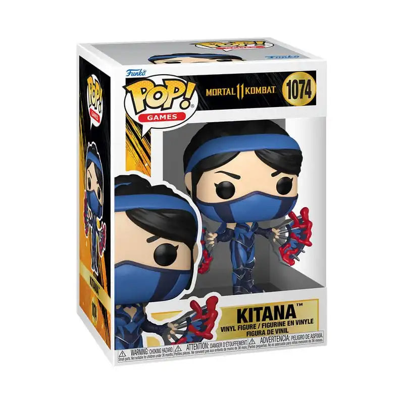 Mortal Kombat POP! Games Vinyl Figur Kitana 9 cm - Smalltinytoystore