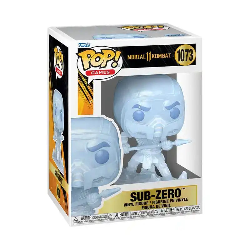Mortal Kombat POP! Games Vinyl Figur Sub-zero 9 cm - Smalltinytoystore