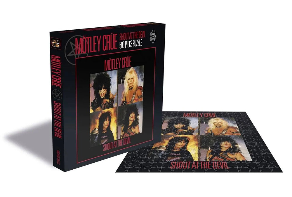 Mötley Crüe Puzzle Shout at the Devil - Smalltinytoystore