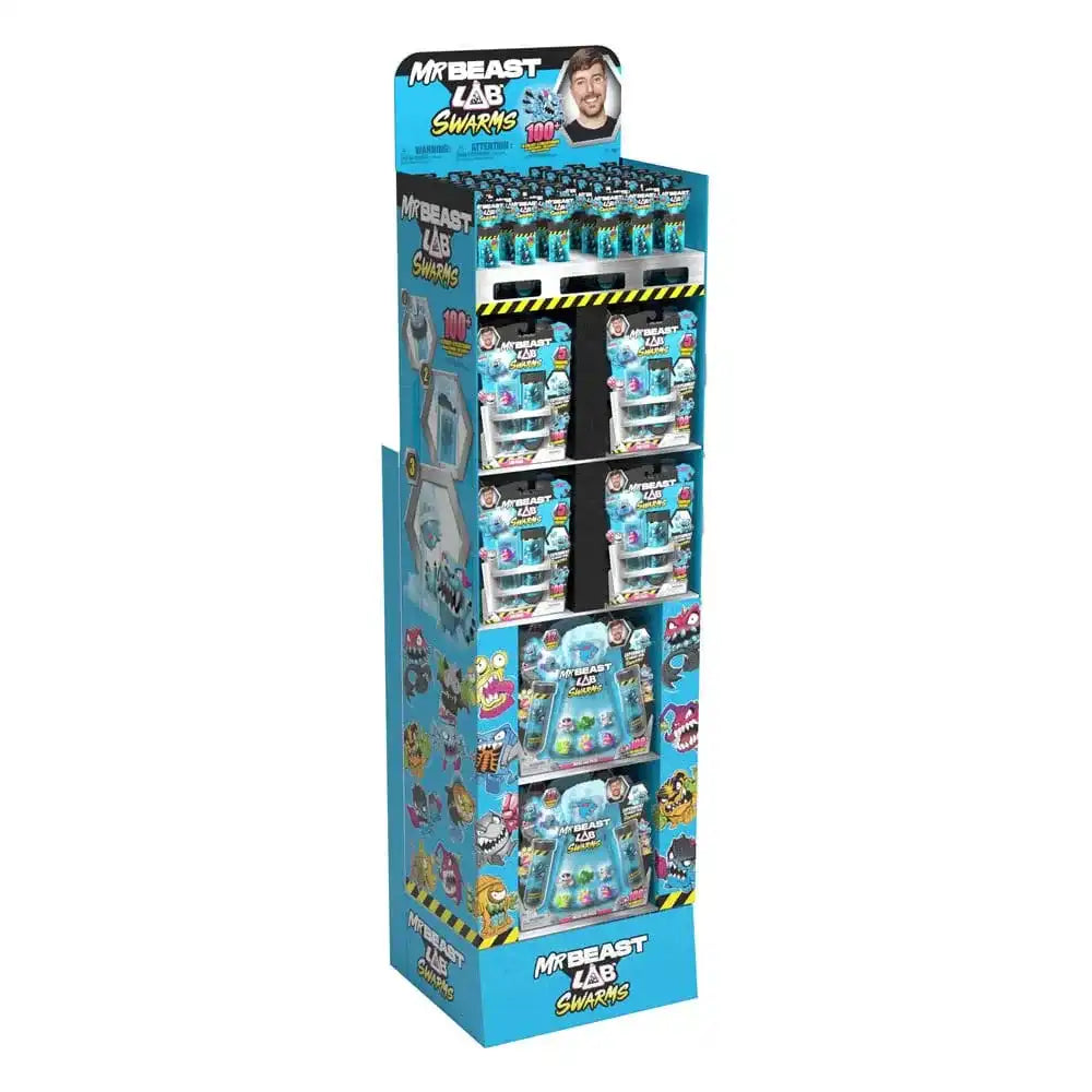 Mr. Beast Lab Swarms Minifiguren 3 cm Display (56) - Smalltinytoystore