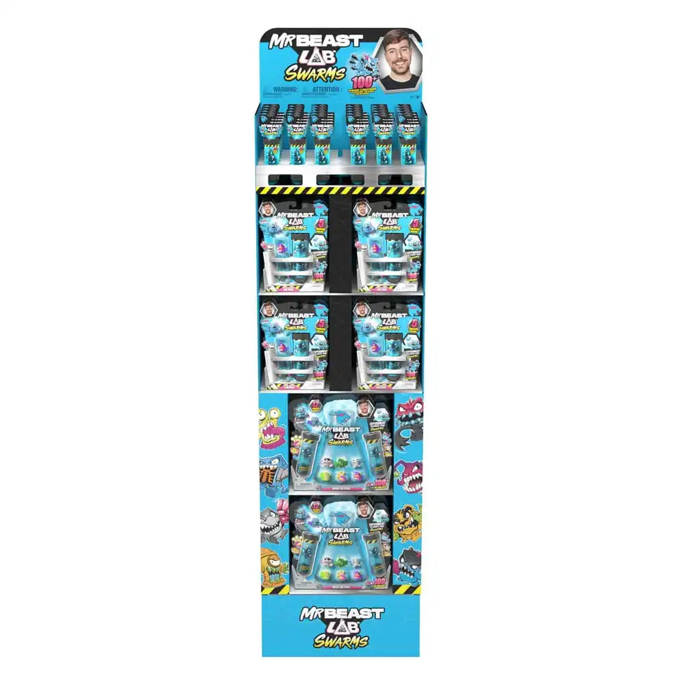 Mr. Beast Lab Swarms Minifiguren 3 cm Display (56) - Smalltinytoystore