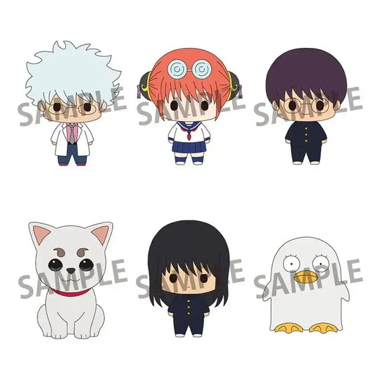 Mr. Ginpachi´s Zany Class Chokorin Mascot Series Sammelfiguren Vol. 1 6 cm Blind Box Sortiment (6)