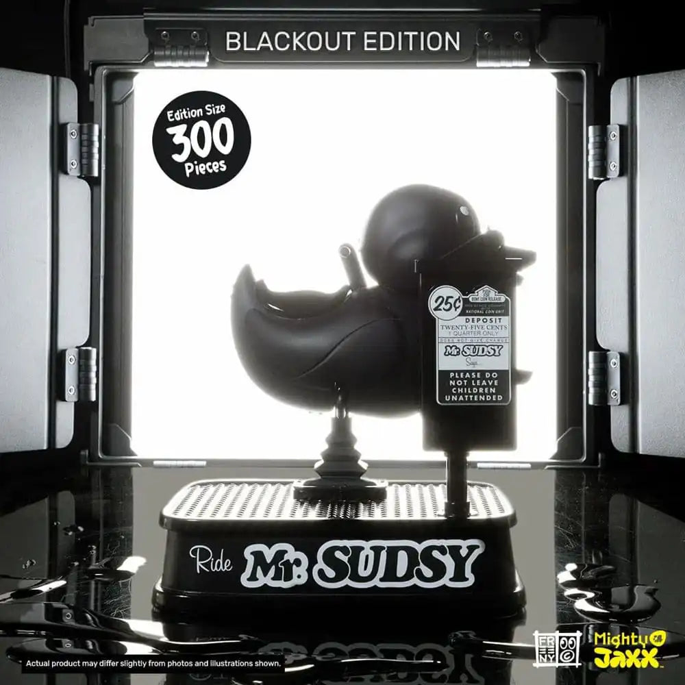 Mr Sudsy Animal Rides Blackout Edition by Jason Freeny 20 cm - Smalltinytoystore