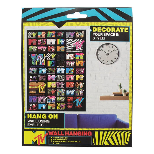 MTV Wandbehang Logos 125 x 85 cm - Smalltinytoystore