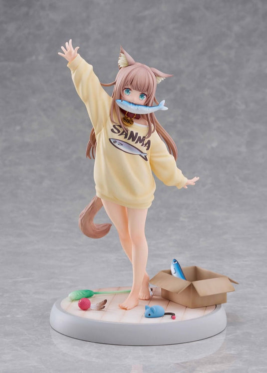 My Cat Is a Kawaii Girl Statue 1/6 Kinako Play With Ver. AmiAmi Limited Edition 21 cm - Smalltinytoystore
