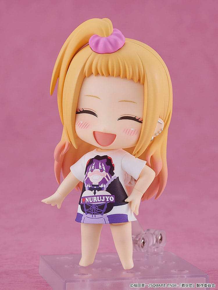 My Dress-Up Darling Nendoroid Actionfigur Marin Kitagawa: Slippery Girls Full Graphic T-Shirt Ver. 10 cm - Smalltinytoystore