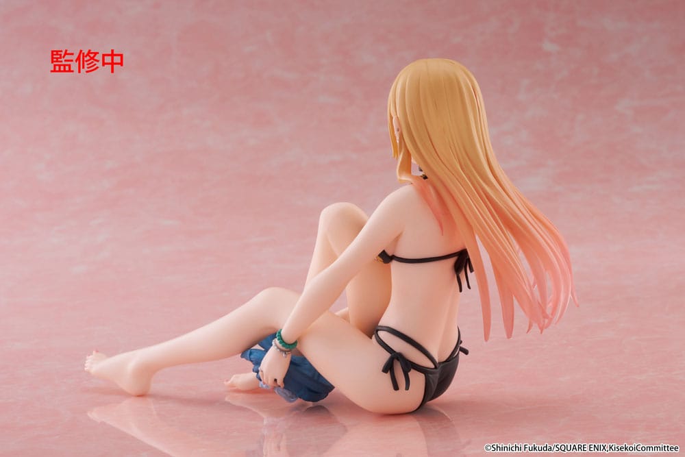 My Dress-Up Darling PVC Statue Desktop Cute Figure Marin Kitagawa Measured Swimsuit Ver. 13 cm - Smalltinytoystore