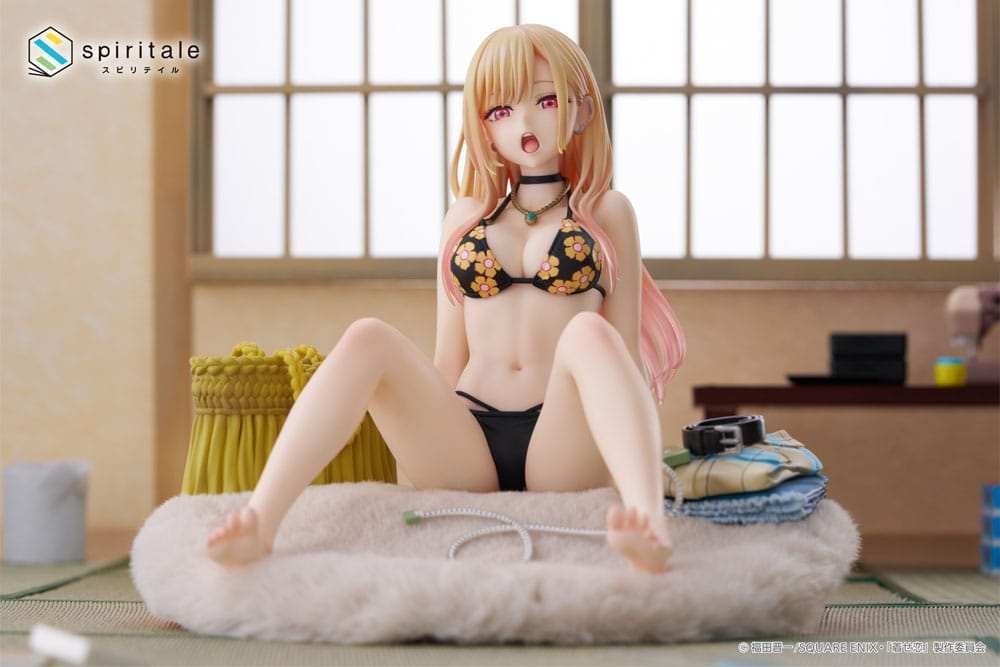 My Dress-Up Darling Spiritale PVC Statue 1/6 Marin Kitagawa Swimwear Ver. 16 cm - Smalltinytoystore
