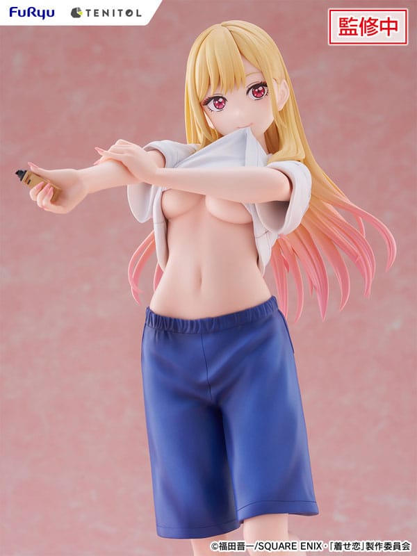 My Dress-Up Darling Tenitol Tall PVC Statue Marin Kitagawa Gojo's Gym Uniform Ver. 30 cm - Smalltinytoystore