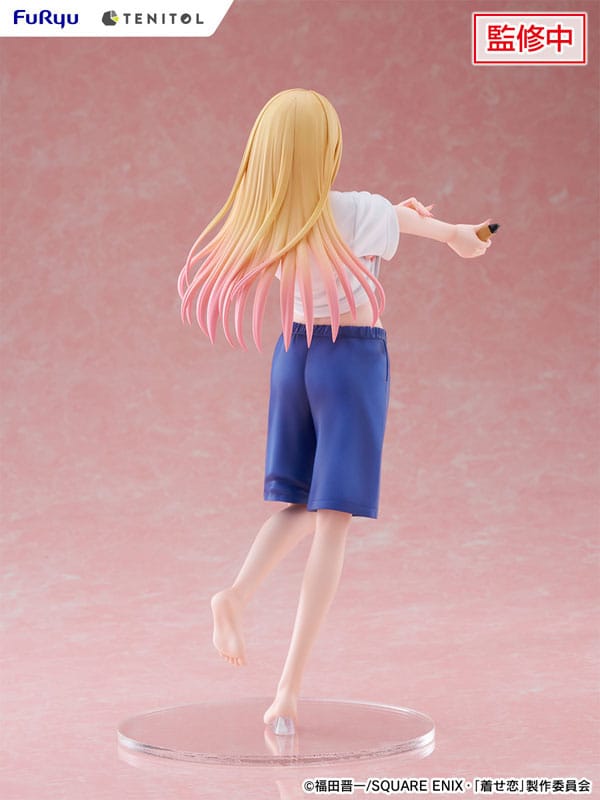 My Dress-Up Darling Tenitol Tall PVC Statue Marin Kitagawa Gojo's Gym Uniform Ver. 30 cm - Smalltinytoystore