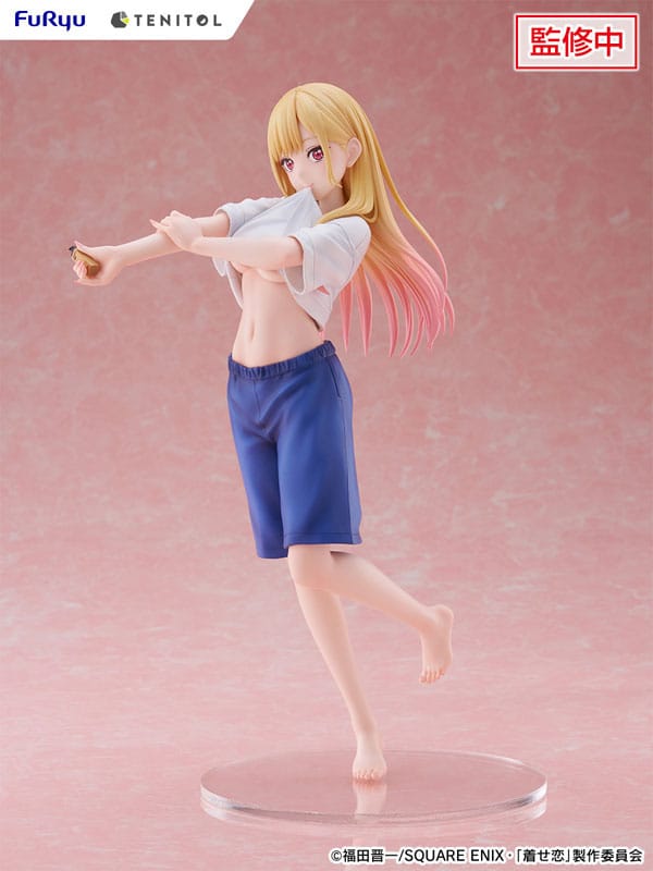My Dress-Up Darling Tenitol Tall PVC Statue Marin Kitagawa Gojo's Gym Uniform Ver. 30 cm - Smalltinytoystore