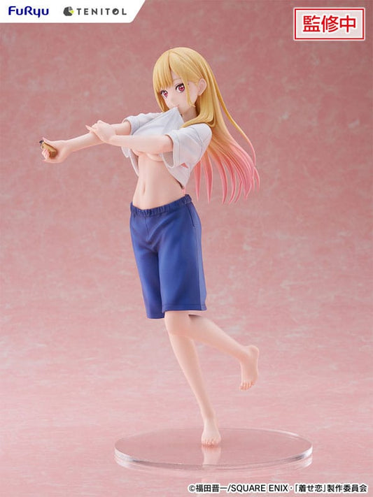 My Dress-Up Darling Tenitol Tall PVC Statue Marin Kitagawa Gojo's Gym Uniform Ver. 30 cm - Smalltinytoystore