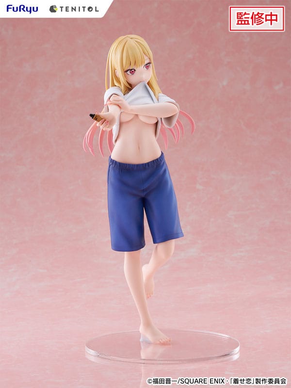 My Dress-Up Darling Tenitol Tall PVC Statue Marin Kitagawa Gojo's Gym Uniform Ver. 30 cm - Smalltinytoystore
