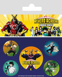 My Hero Academia Ansteck-Buttons 5er-Pack Characters - Smalltinytoystore