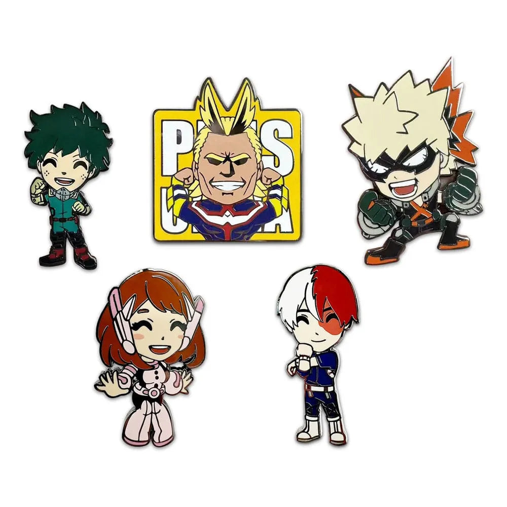 My Hero Academia Ansteck-Pins Set 5 cm (6) - Smalltinytoystore